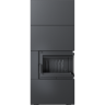 Каминокомплект SIMPLE Box черный с топкой BS, правый угол Каминокомплект SIMPLE Box черный с топкой BS, правый угол