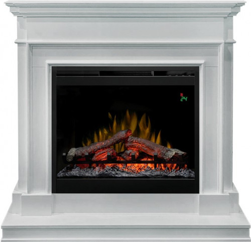 Каминокомплект Newport - Белый с очагом Symphony 26'' DF2624L-INT