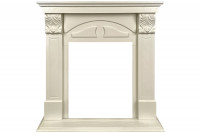 Портал Royal Flame Dublin (деревянный) RUSTIC (Разборный) - Слоновая кость
