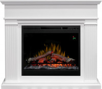 Каминокомплект Adagio - Белый с очагом Symphony 26'' DF2624L-INT