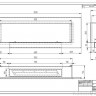 Биокамин Elliot horizontal 1200 латунный (ZeFire) Биокамин Elliot horizontal 1200 латунный (ZeFire)