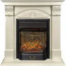 Каминокомплект Dublin (деревянный) RUSTIC (Разборный) - Слоновая кость с очагом Majestic FX M Black RC Каминокомплект Dublin (деревянный) RUSTIC (Разборный) - Слоновая кость с очагом Majestic FX M Black RC