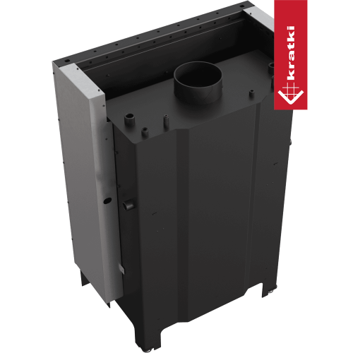 Топка с теплообменником Kratki PRO MBO/PW/15/G/W гильотина