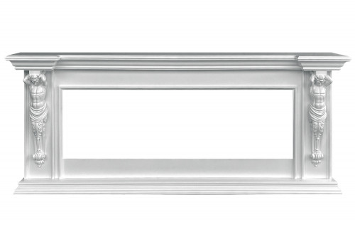 Каминокомплект Sparta 60 - Белый с очагом Vision 60 LED