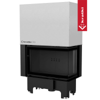 Топка Kratki PRO VNP/810/410 угловое стекло справа, гильотина