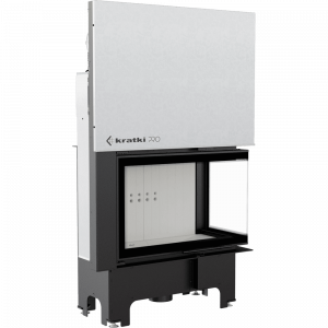 Топка Kratki PRO VNP/810/410 угловое стекло справа, гильотина