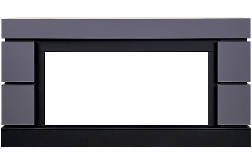 Каминокомплект Modern 42 (Разборный) - Серый графит с очагом Vision 42 LOG LED