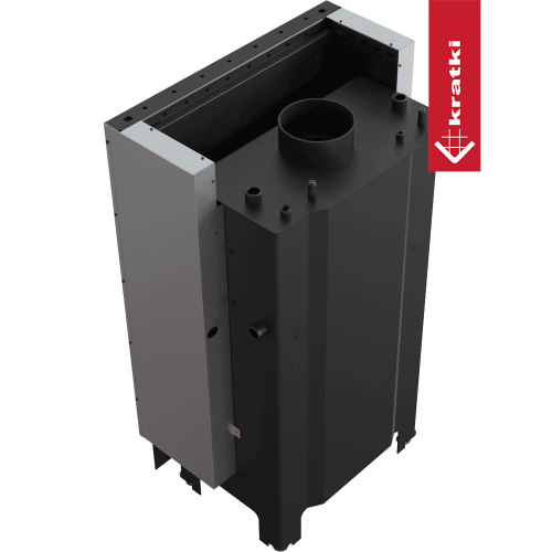 Топка c теплообменником Kratki PRO MBM/PW/10/G/W
