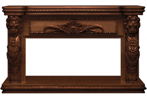 Каминокомплект Windsor 42 - Темный дуб с очагом Vision 42 LED