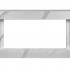 Портал Royal Flame Line 42 SFT White Marble (Разборный) - Белый мрамор