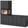 Печь-камин Nordpeis Box Black + топка N-20U Печь-камин Nordpeis Box Black + топка N-20U