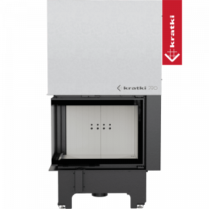Топка Kratki PRO VNL/700/480 угловое стекло слева, гильотина