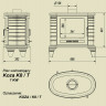 KozaK8T_1.jpg Чугунная печь Kratki Koza/K8/T
