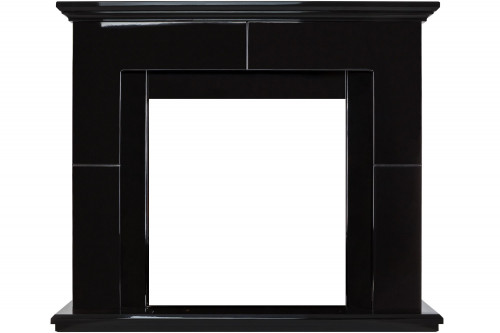 Каминокомплект Suite Black - Черный лак с очагом Engine 56-600 BB