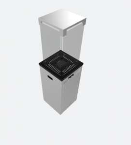 Нагреватель газовый PATIO/LIGHT, сталь, белый