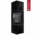 Печь Kratki PRO TORA/M 8 кВт, чёрное стекло Печь Kratki PRO TORA/M 8 кВт, чёрное стекло