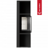 Печь Kratki PRO TORA/M 8 кВт, чёрное стекло Печь Kratki PRO TORA/M 8 кВт, чёрное стекло