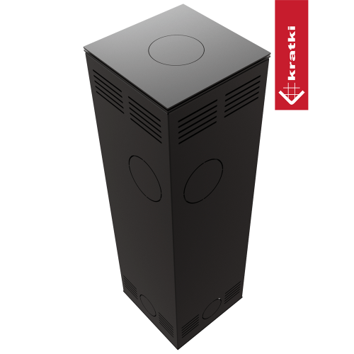 Печь Kratki PRO TORA/M 8 кВт Nero Assoluto