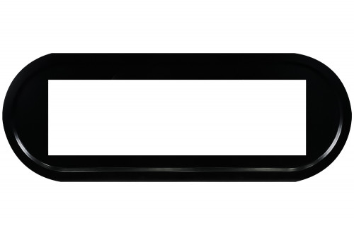 Каминокомплект Ellipse - Черный с очагом Vision 60 LED