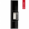 Печь Kratki PRO TORA/L 8 кВт, чёрное стекло Печь Kratki PRO TORA/L 8 кВт, чёрное стекло