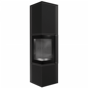 Печь Kratki PRO TORA/L 8 кВт Nero Assoluto