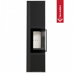 Печь Kratki PRO TORA/L 8 кВт Nero Assoluto