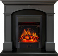 Каминокомплект Langford - Серый графит с очагом Majestic FX Black
