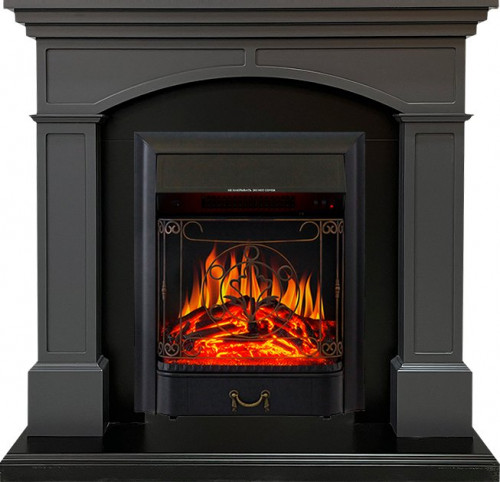 Каминокомплект Langford - Серый графит с очагом Majestic FX Black