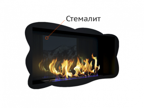 Стемалит для Биокамина торцевой Standart 1100 (ZeFire)
