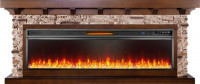 Каминокомплект Chalet 60 - Темный дуб с очагом Vision 60 LED