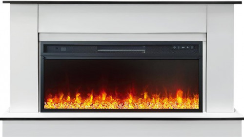 Каминокомплект Scandic V42 (Разборный) - Белый с очагом Vision 42 LED