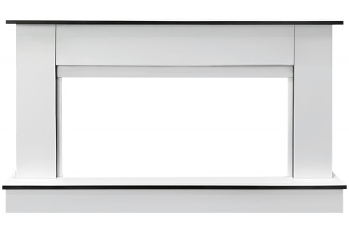 Каминокомплект Scandic V42 (Разборный) - Белый с очагом Vision 42 LED