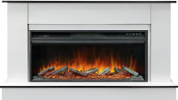 Каминокомплект Scandic V42 (Разборный) - Белый с очагом Vision 42 LOG LED