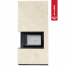 Каминокомплект Kratki PRO FLOKI BOX OXIDE BIANCO, угловое стекло слева Каминокомплект Kratki PRO FLOKI BOX OXIDE BIANCO, угловое стекло слева