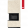 Каминокомплект Kratki PRO FLOKI BOX OXIDE BIANCO, угловое стекло слева Каминокомплект Kratki PRO FLOKI BOX OXIDE BIANCO, угловое стекло слева