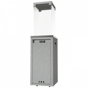 Нагреватель газовый PATIO/LIGHT сталь, цвет гранит