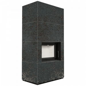 Каминокомплект Kratki PRO FLOKI OXIDE NERO