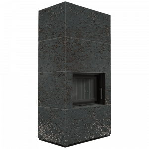 Каминокомплект Kratki PRO FLOKI OXIDE NERO