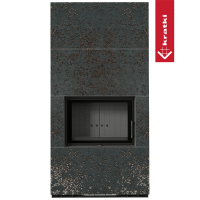 Каминокомплект Kratki PRO FLOKI OXIDE NERO
