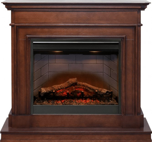 Каминокомплект Newport - Темный дуб с очагом Symphony 26'' DF2608-INT