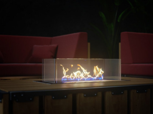 Встроенный биокамин Lux Fire Модуль 600