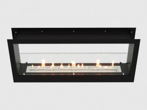 Встроенный биокамин Lux Fire Сквозной 1130 S