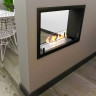 Биокамин Contour сквозной 700 (Estetic Flame)