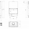 Топка Kratki PRO REGNOR c доводчиком Топка Kratki PRO REGNOR c доводчиком