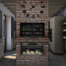Встроенный биокамин Lux Fire Сквозной 610 М