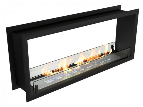 Биокамин Contour сквозной 1100 (Estetic Flame)
