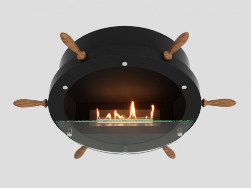 Биокамин Lux Fire "Капитан 500 Н" XS (коричневый)