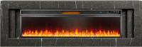 Каминокомплект Line 60 SFT Stone Touch (Разборный) - Серый мрамор с очагом Vision 60 LED