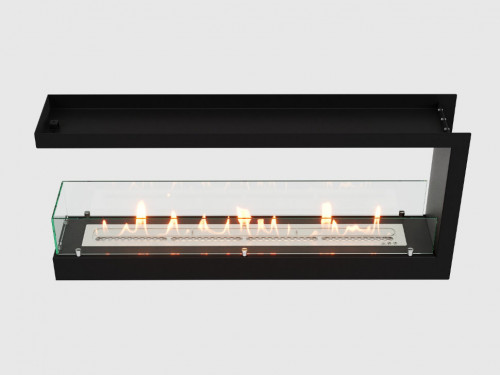 Встроенный биокамин Lux Fire Торцевой 1090 S