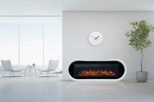 Каминокомплект Soho - Черный с очагом Vision 60 LED